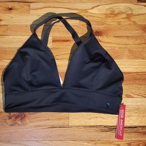 Good American The Core Plunge Sportsbra